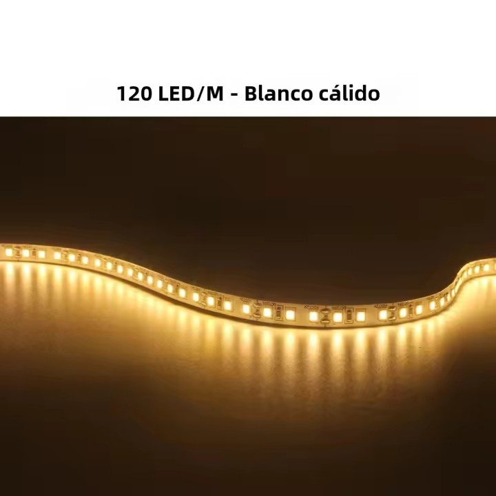 Tira LED Flexible 5M 12V SMD 2835 120LED/M 240LED/M Azul Hielo Blanco Cálido Decoración De Hogar Luz De Raya 12 Voltios - 1