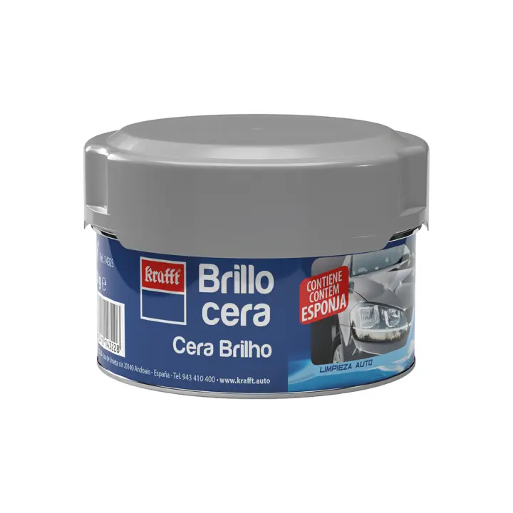 Krafft Brillo Cera 250g para Proteger y Abrillantar Carrocerías de Vehículos - 1