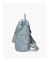 Mochila de verano para mujer, nueva, de PU, multifuncional, antirrobo, de un solo hombro, tipo mensajero, bolso de viaje - details 6