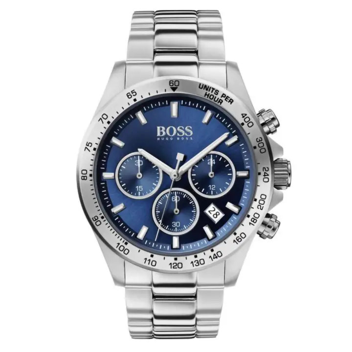 Reloj Hugo Boss Para Hombres Analógico de Cuarzo Cronógrafo Modelo 1513755, Esfera de 45MM - 1