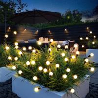 Luces Solares Firefly Impermeables Para Jardín Y Paisaje Decoración De Fiestas 6/8/10L Luz De Jardín Moderna Instalación Por Asamblea - details 7