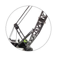 Juguetes Para Niños Camión Miniatura De Aluminio Excavadora Bulldozer Y Grúa Modelo De Vehículo De Tierra Metal Juguete Educativo Para Niños - details 21