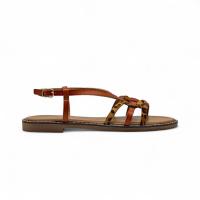 Calzados soraia✨ Sandalias Planas de Mujer con Pulsera Ajustable – Diseño de Tiras Cruzadas Elegantes – Zapatos de Verano Cómodos y Versátiles para Diario, Playa, Paseo o Fiesta ✨ Liso Bohemio - details 0