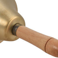 Campanas De Bronce Con Manijas De Poplar Instrumentos De Rock Para Decoración De Fiestas Navideñas Y Accesorios De Música - details 4