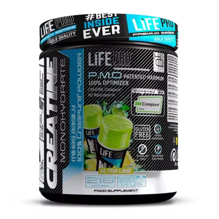 Life Pro Nutrition Creatine Creapure® 650g – Creatina Monohidrato Ultra Pura para Deportistas  Aumenta Potencia, Fuerza y Rendimiento - 1