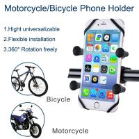 Soporte Ajustable Para Teléfono Móvil En Bicicleta Y Motocicletas Con Clip X Montaje Para GPS Compatible Con iPhone - details 4