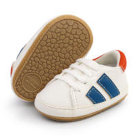 Zapatos Para Bebés Recién Nacidos Antideslizantes Niños Y Niñas Casual Moda Zapatos De Bajo Talón Suave Funda De Goma Cierre De Encaje - details 13