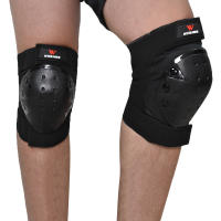 WOSAWE Protección De Rodilla Para Motocicleta Cross Guardia De Tornillo Soporte De Pierna Calentador De Esquí Patinaje En Patines Protetor De Rodilla - details 9