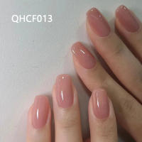 Uñas Postizas Francés Corazón Minimalista 24 PCs Con Gel Jelly Y Archi De Uña Incluido Kit De Uñas Postizas De Plástico - details 6