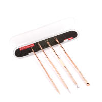 IMAGIC Set De 4 Piezas De Agujas De Acero Inoxidable Para Eliminación De Quistes Y Puntos Negros Limpieza De Poros Herramienta De Cuidado De La Piel Para El Rostro - details 12