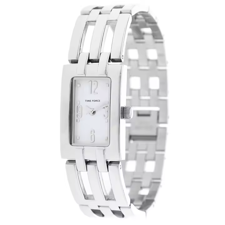 Time Force Tf4082l02m  Reloj Para Para Mujer Color Blanco - 1