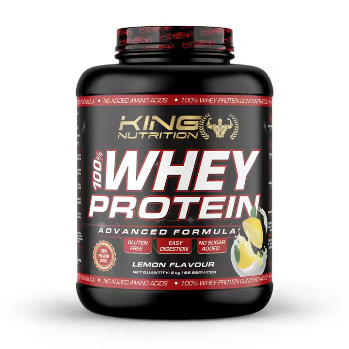 100% Whey Protein 2kg King Nutrition Proteina Concentrada* - 1