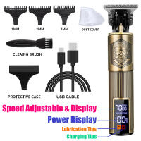 T9 Máquina De Corte De Pelo Profesional Para Barba Y Cabello Potente Y Portátil Con Batería De Litio Corte Rápido Y Preciso Para El Hogar - details 3
