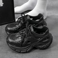 Nuevos Zapatos Deportivos Para Mujer Verano 2025 Moda Transpirable Zapatillas Chunky Antideslizantes Plataforma Deporte Al Aire Libre Talla Real - details 10