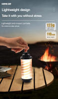 Lámpara De Camping Retro LED Recargable 2600mAh Con Gancho Luz De Emergencia Portátil Para Aventuras Al Aire Libre Y Tienda De Camping - details 9