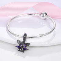 Encanto Original De Plata Para Joyería Moda Sombrero Conejo Encanto Cuentas Pulsera Ajustable Para Mujeres DIY Hecho De Zirconia - details 124