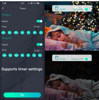 Cadena De Luces LED RGB 40M Smart Exterior Festoon Luz De Fiesta Bluetooth IP65 Para Exterior Con Lámpara De Línea De Cuero Cinta LED Para Decoración De Navidad Y Hogar - details 10