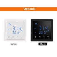 Termostato Inteligente 16A Para Calentamiento Por Piso Con Pantalla Táctil LED Control De Temperatura 85-265V Electrónico - details 0