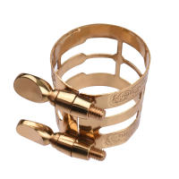 Ligadura De Saxofón Compacta Y Duradera Con Ajuste De Doble Tornillo Para Saxofón Alto Accesorio Musical De Alta Calidad - details 4