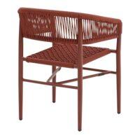 Silla De Cuerda Y Metal Vivian - Misterwils Furniture For Free Souls 57x77x58 - details 3