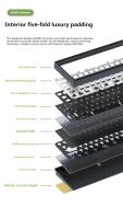 Teclado Mecánico Weikav Lucky 65 Con 3 Modos Bluetooth 2.4G Inalámbrico Y Cable Para Gaming Aluminio RGB Accesorios De PC Regalos - details 7