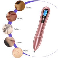 Plasma Pen Herramienta De Belleza Para Eliminar Vainillas Manchas De Piel Nevo Y Tatuajes Con LCD 9 Niveles USB Cable - details 7