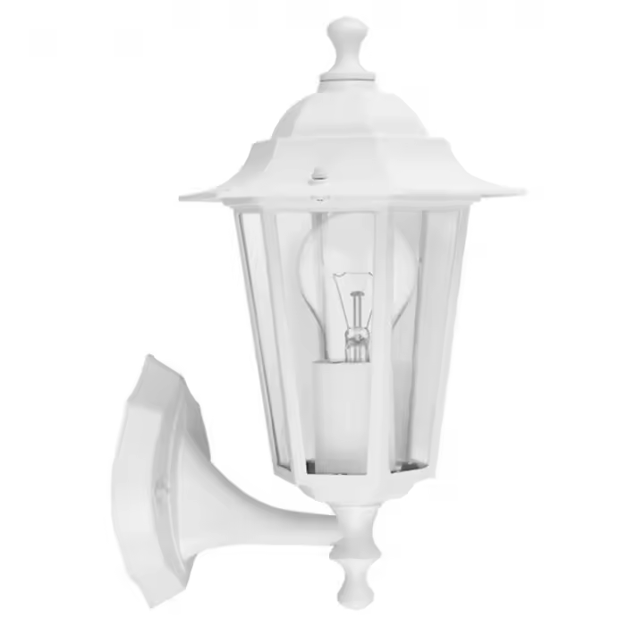 Farol Exterior FABRILAMP Aplique Aluminio Auriga 1xe27 Blanco - 1