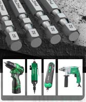 LAOA Destornillador Magnético Fuerte PH2 Para Electricistas Bit S2 De Acero De Aleación Con Multiple Tamaño De Cabeza De Destornillador - details 12
