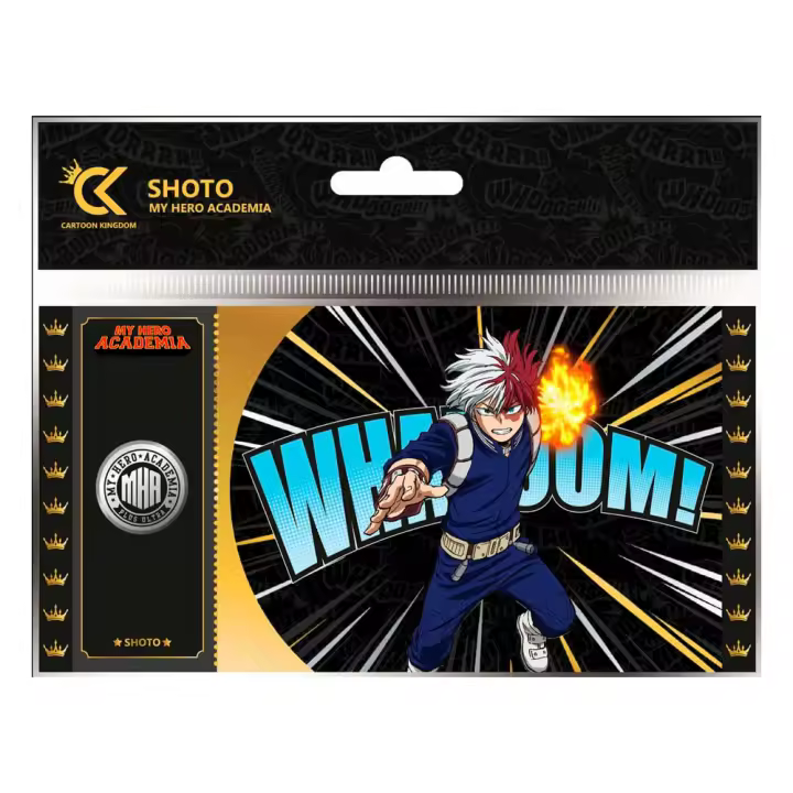 Golden Ticket My Hero Academia Shoto Cartoon Kingdom     Frikimon - 1