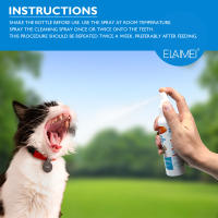 Spray bucal para mascotas - Limpieza dental para perros y gatos, elimina el mal aliento y las manchas dentales (120ml) - details 5