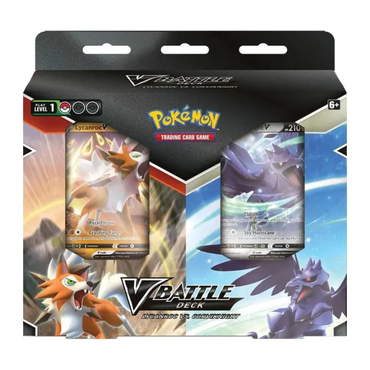 Bundle 2 Barajas Cartas Lycanroc VS Corviknight Pokemon PAL España Nuevo Precintado - 1