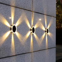 4Pack Luces Nocturnas Solares IP65 Impermeables Para Exteriores Lámparas De Suelo LED 360° Para Jardín Yarda Lawn Balcon Decoración - details 9