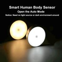 Lámpara Nocturna Inteligente LED Con Sensor De Movimiento Corporal Iluminación Emergente Automática Recargable Por USB Con Succion Magnética Wireless - details 1