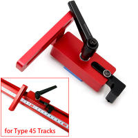 T-Track Stop De Aluminio Para Carpintería Herramienta De Trabajo Con Ranura Miter Faja Locator Chute Para DIY Mesas De Trabajo - details 8