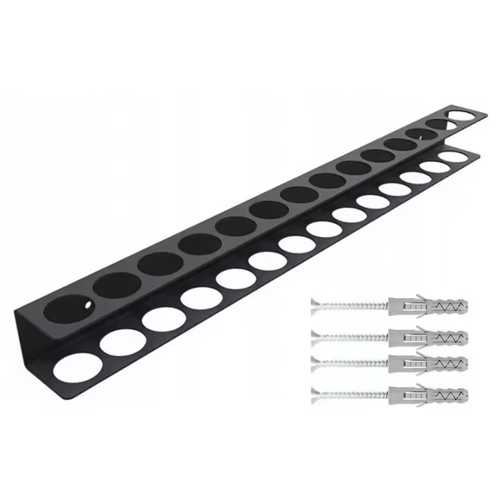 Rack De Almacenamiento Para Herramientas Colgante En La Pared Soporte Para Destornillador Martillo Pinzas Organizador Para Garage - 1