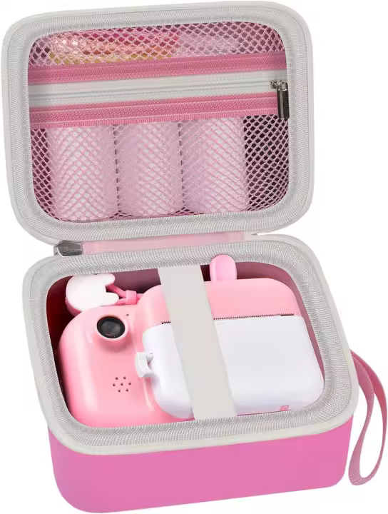 Bolsa De Almacenamiento Para Cámara Digital Compatible Con Cámara Instantánea Para Niñas Bolsa De Mano Para Niños Y Bebés - 1