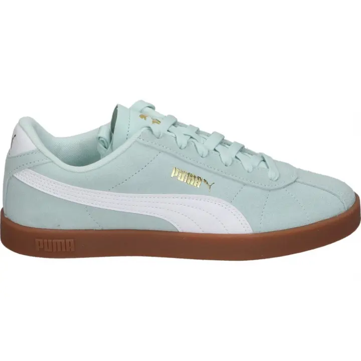 PUMA | Zapatilla Puma Club II Era para Mujer – Deportiva en Color Verde y Detalles en Blanco – Sneakers con Cordones – Estilo Casual – Cómodas y Versátiles – Modelo 397444-10 - 1