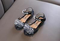 Sandalias De Verano Para Niñas Con Lentejuelas Y Broche Moda Infantil Zapatos De Niños Antideslizantes Talla Verdadera Adecuada Para Edades 4-6 Años - details 5