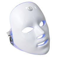 Máscara Facial LED De 7 Colores Terapia Fotodinámica Hidratación Rejuvenecimiento Anti Acné Eliminación De Arrugas Reducción De Poros Uso En Salón Y Hogar - details 17