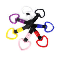 Correa De Mano Para Automóvil JDM Estilo Corazón Accesorio De Coche Tsurikawa Ring Drift Charm 1 Pieza Accesorios De Automóvil - details 4