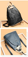 Nueva mochila multifuncional, bolso de mujer, mochila pequeña coreana, bolso de hombro multifuncional, bolso de pecho, mochila de color a juego - details 1