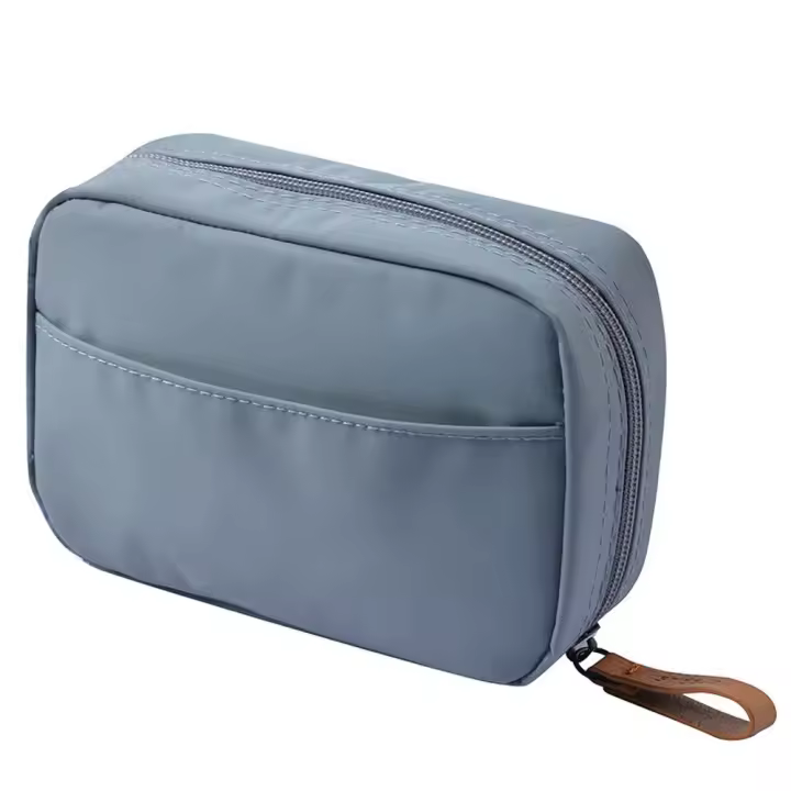 Bolso De Maquillaje Portátil Grande Organizador De Viaje Para Cosméticos Estuche De Almacenamiento De Poliéster Unisex - 1