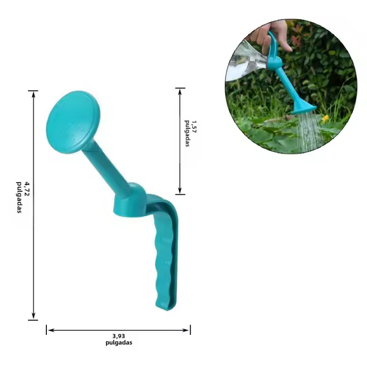 Botella De Riego Para Jardín Con Rojellador Doble Propósito Sprayer Portátil Para Semillas Y Plantas Material PP - 1