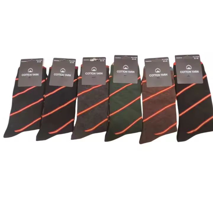 Set 6 Calcetines España Originales y Divertidos Talla 40-46 Material Algodón COLORES SURTIDOS - 1