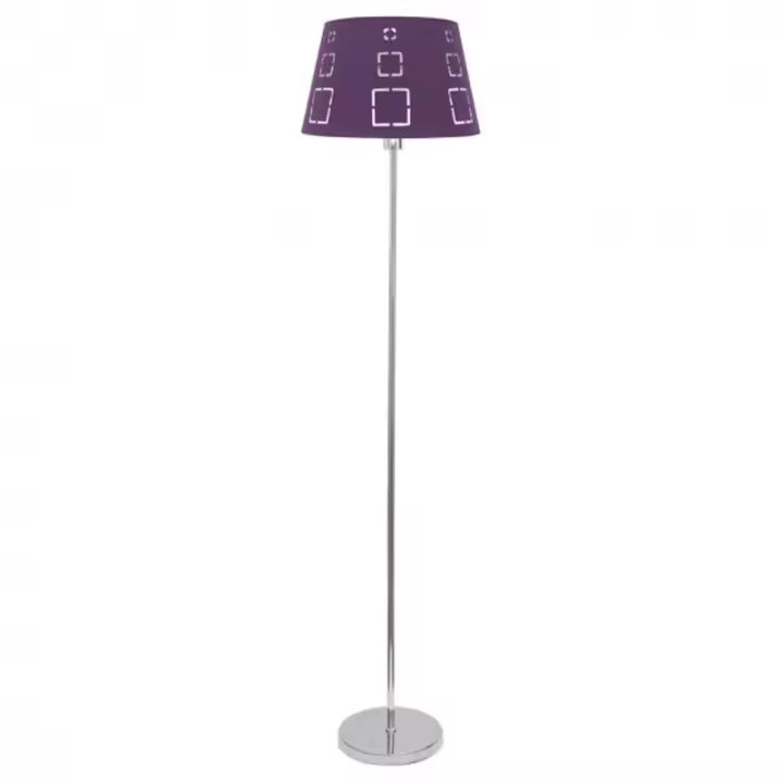 Lámpara de Pie FABRILAMP Celaya 1xe27 Berenjena - Diseño Moderno - 1