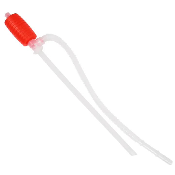 Sifón Manual de mano, sifón de aceite, gasolina, aceite crudo, tubería de bomba de transferencia de líquido y combustible de motor - 1