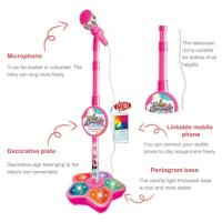 Microfono Para Niños Con Estación Y Música Instrumento Educativo De Karaoke Regalo De Cumpleaños Para Niñas Y Niños - details 7