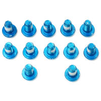 Juego De 12 Piezas De Tornillos Para Frenos De Disco De Bicicleta Acero M5x9mm T25 MTB Accesorios De Ciclismo Previene La Sujeción - details 2