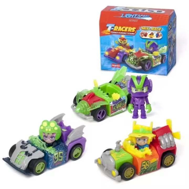 Coche de Velocidad T-RACERS para Niños a Partir de 3 Años - 1