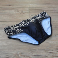 Bragas Sexys De Natación Estampadas Tiras De Compresión Traje De Baño Para Hombre Deporte De Playa Verano Moda Fitness - details 1